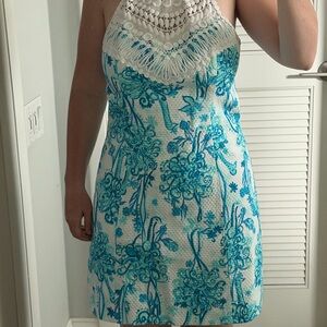 Lilly Pulitzer Peacock Cocktail Dress